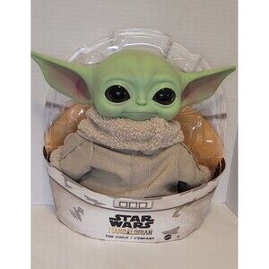 Star Wars Mandalorian The Child Baby Yoda 11" Plush Doll by Mattel New In Box